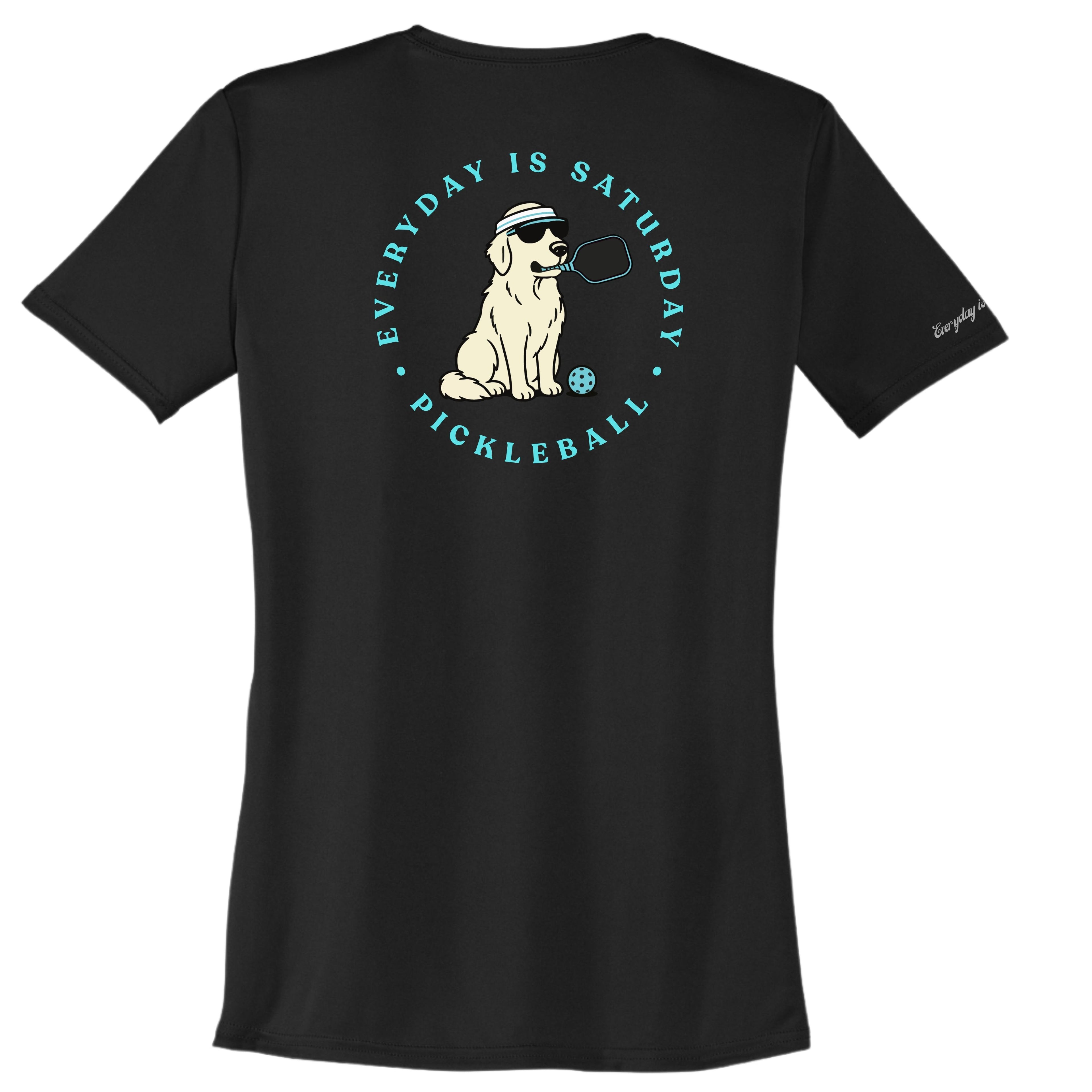 Women's Pickleball Blue Sunglasses Fultini Dri-fit T-shirt