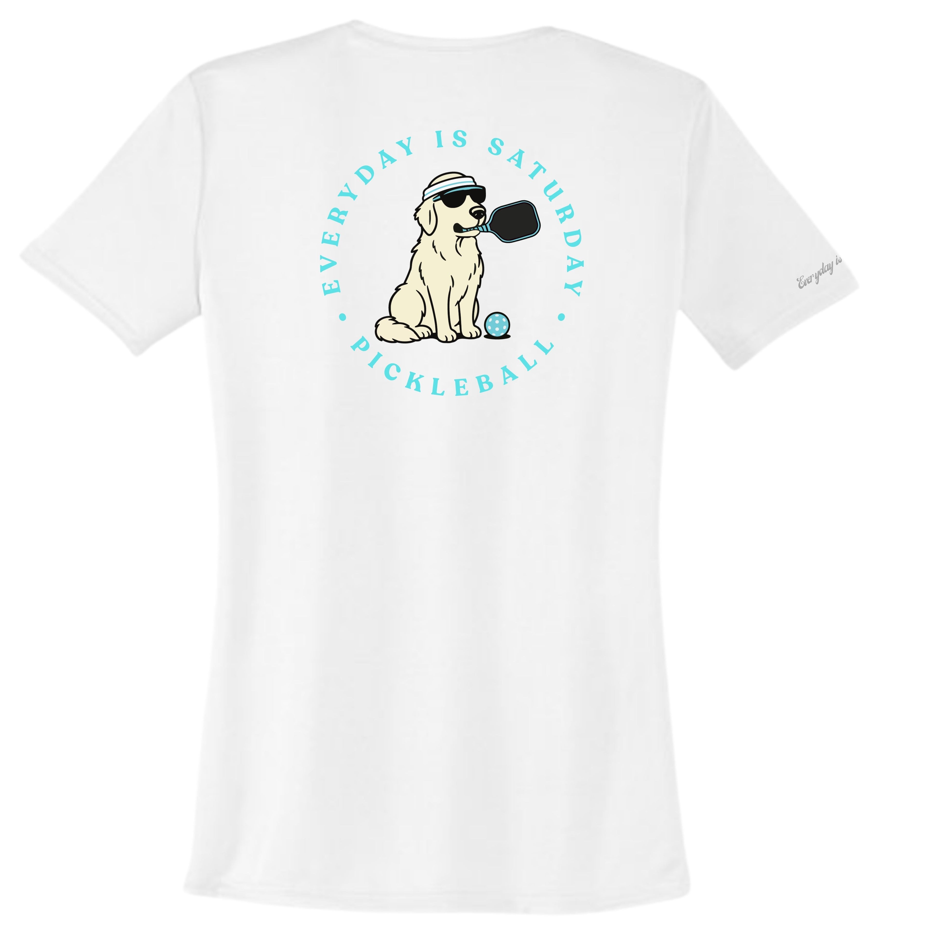 Women's Pickleball Blue Sunglasses Fultini Dri-fit T-shirt