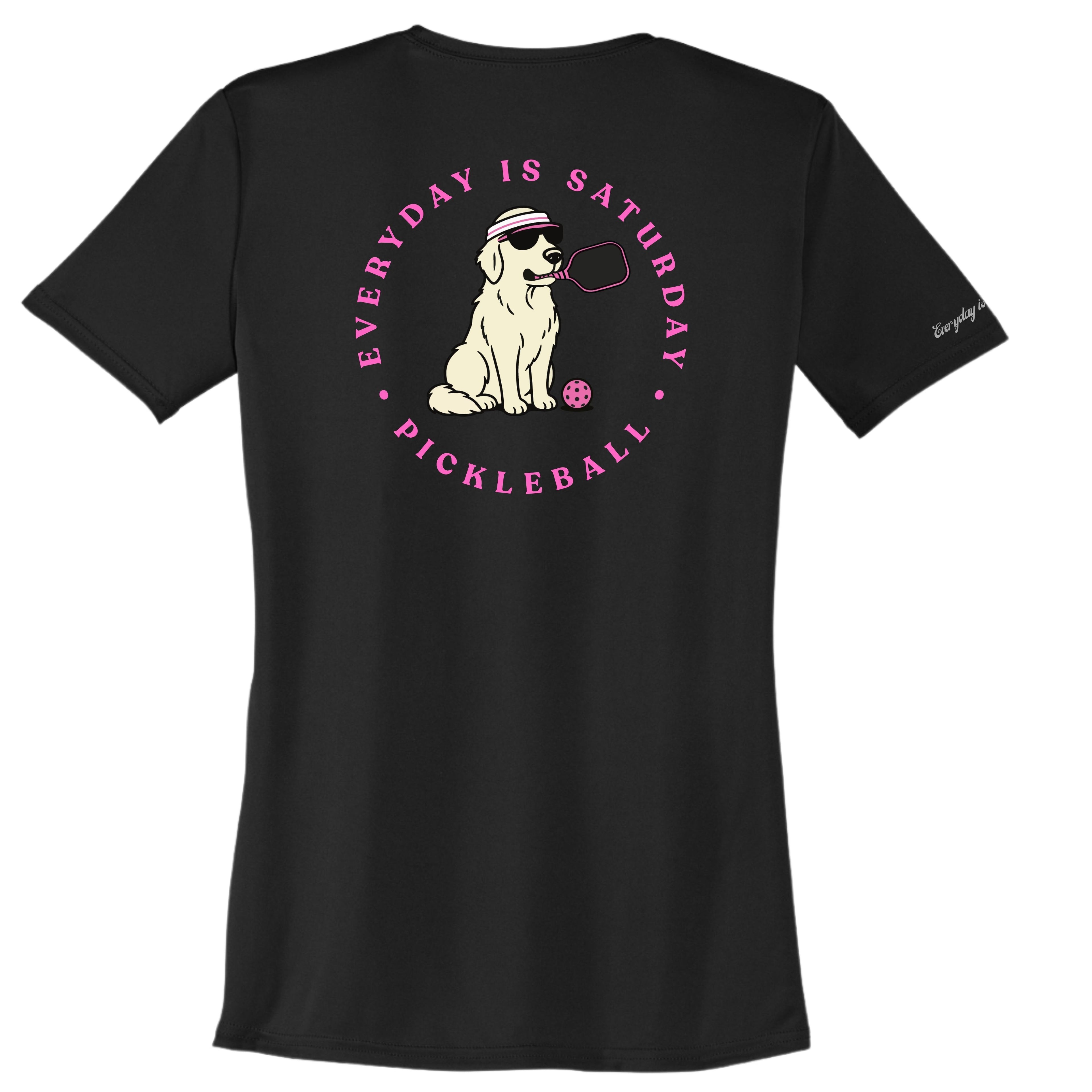 Women's Pickleball Pink Sunglasses Fultini Dri-fit T-shirt